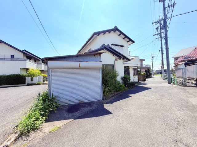 【商談中】中古戸建　大垣市宿地町　昭和41年築の外観|現地(2026年７月24日)撮影