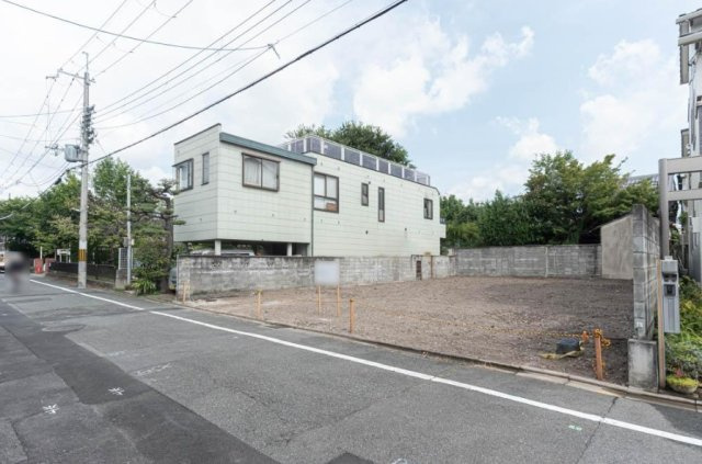紫竹上芝本町2区画　建築条件無土地の前面道路含む現地写真