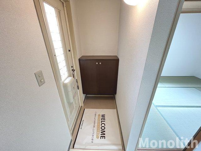 ハイツ井上の玄関