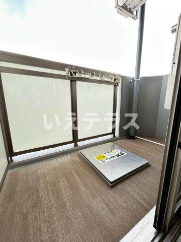 エステムコート神戸元町ヒルズのバルコニー