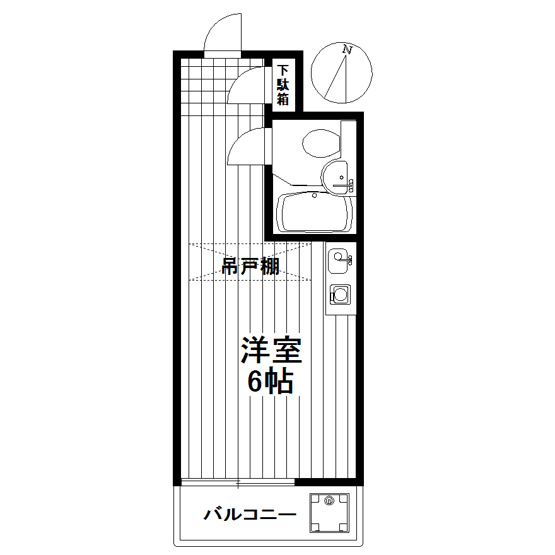 【間取り】 | トップ三軒茶屋第３