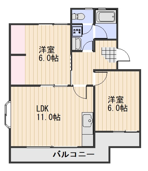 レジデンス平福の間取り