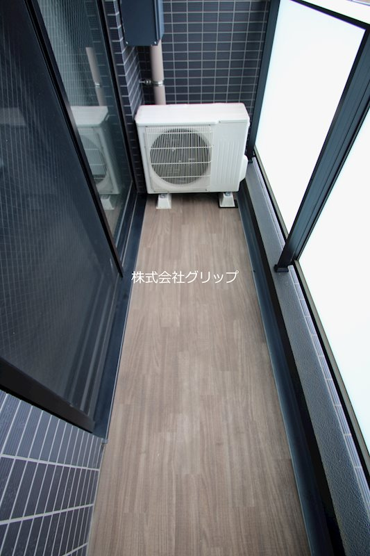 Le'a横濱山手壱番館のバルコニー