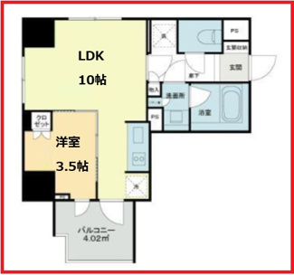 【間取り】 | ライオンズ東向島ミレス