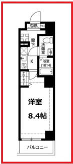 【間取り】 | プレール・ドゥーク本所吾妻橋Ⅱ