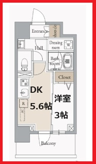 【間取り】 | JMFレジデンス蔵前鳥越
