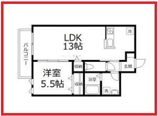 【間取り】 | フローラ平井