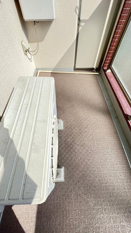アルファレガロ甲南山手のバルコニー