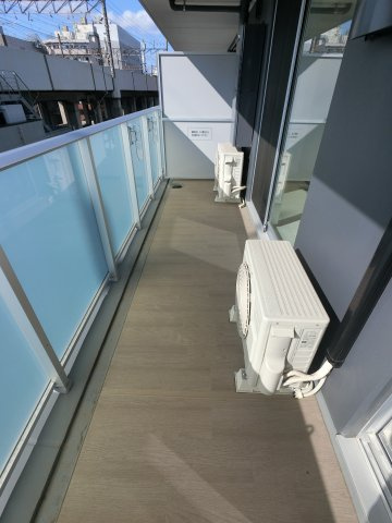 カスタリア西船橋Ⅱのバルコニー