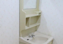 ハイツオーエドの洗面所