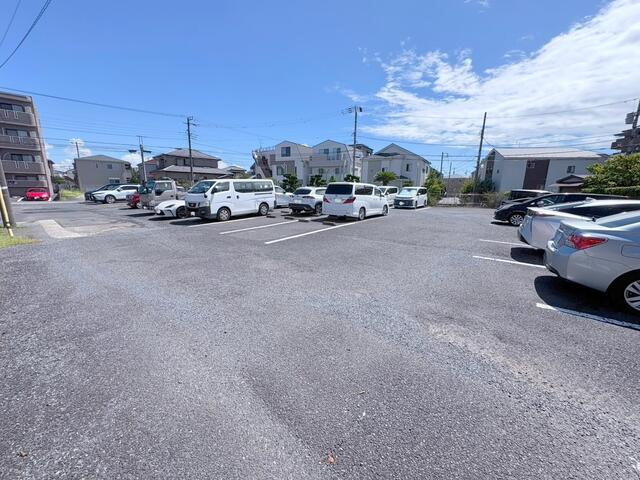コーポながいの駐車場
