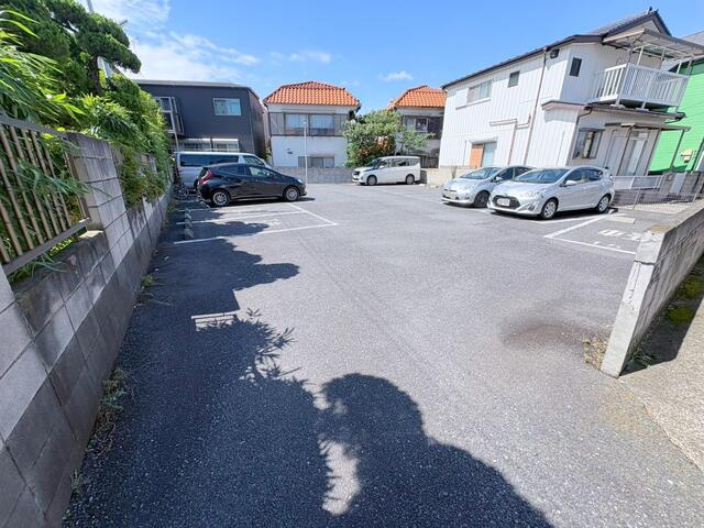 コーポながいの駐車場