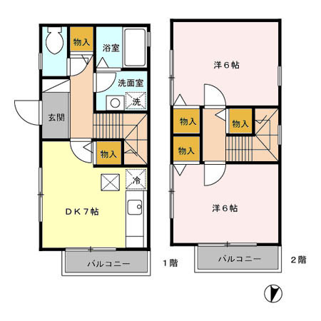 【間取り】 | チェリービュー