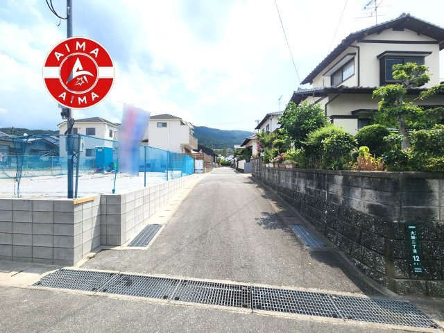 大野城市大城2丁目第3-1棟（1号棟）の外観|前面道路含む現地の写真です。