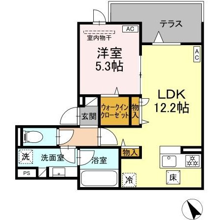 Asset-Court世田谷船橋の間取り