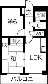 シャンポール鶴見の間取り