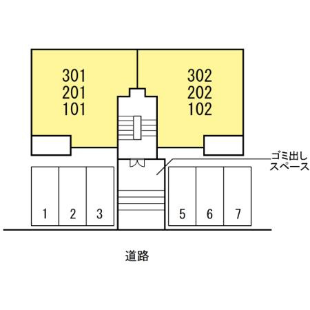 【区画図】 | リバーサイドふじ