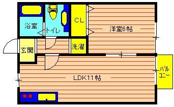 パルティーダ・イーストの間取り