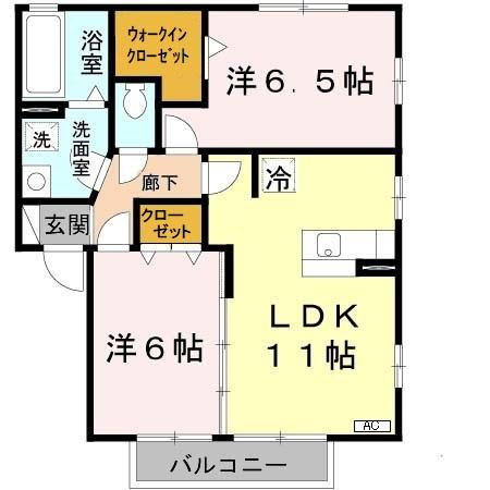 【間取り】 | サンフィールドⅢ棟