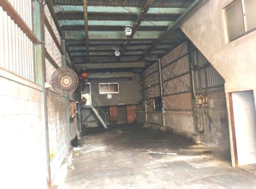 南津守４丁目工場の内装