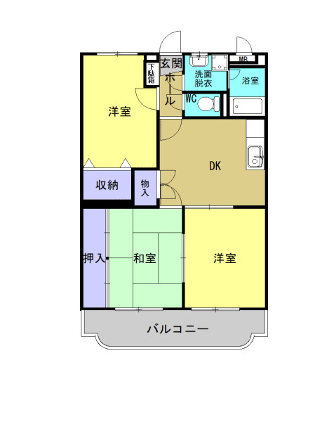 ピュアラの間取り