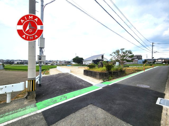 S・糟屋郡粕屋町甲仲原2丁目第4-2棟（2号棟）の前面道路含む現地写真|見学の時間などお気軽にお問い合わせ下さい。