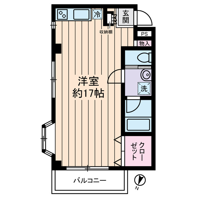 ドミール鎌倉Ⅲの間取り