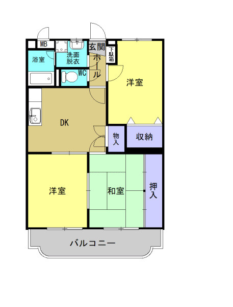 メゾンエトワールの間取り