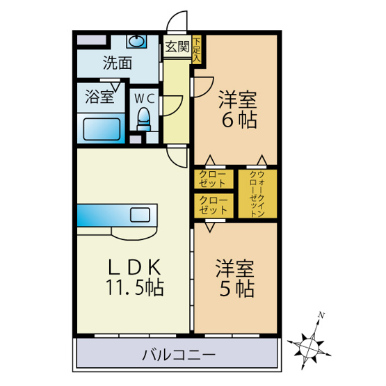 【間取り】 | カーサパルチェ