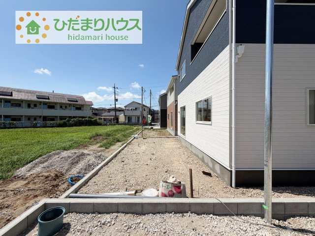 【庭】 | 土浦市中村南第11　新築戸建　3号棟 | お庭付物件になります！お庭遊びや、プールなどお子様も大喜び(^^)