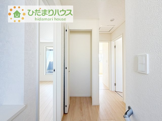 【収納】 | 土浦市中村南第11　新築戸建　3号棟 | 空間を有効活用したホール収納(*^-^*)