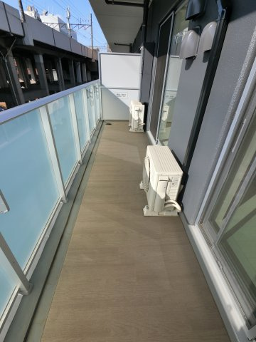 カスタリア西船橋Ⅱのバルコニー