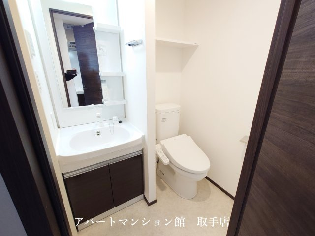 GENOVIA天王台の洗面所