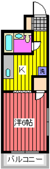 メゾンクレールの間取り