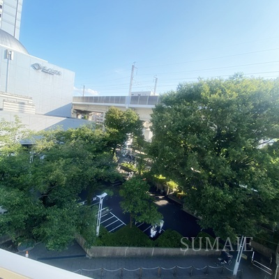 アルベロ王子の展望|バルコニー側展望です