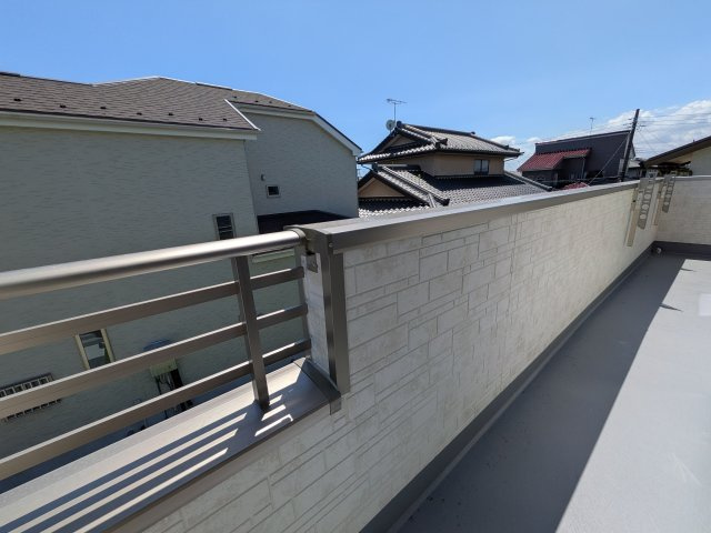 ひたちなか市津田2020番　新築戸建て　A号棟のバルコニー