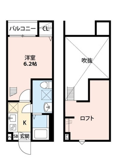 【間取り】 | ｍａｉｓｏｎ・ｄｅ・Ｈａｌｅ　Ⅱ | 間取りです。