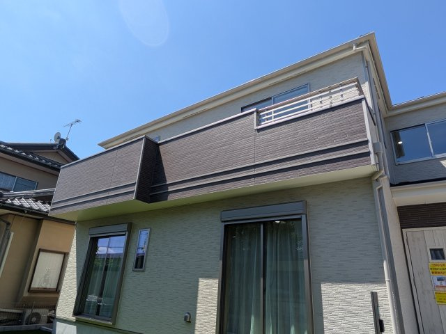 ひたちなか市津田2020番　新築戸建て　B号棟のバルコニー