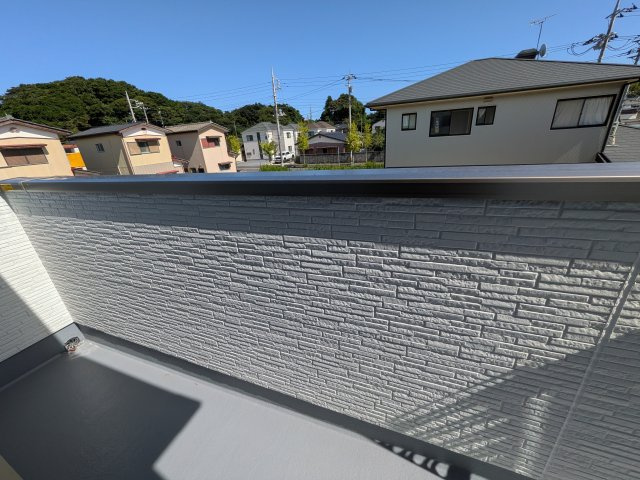 ひたちなか市相金町33番　新築戸建て　B号棟のバルコニー
