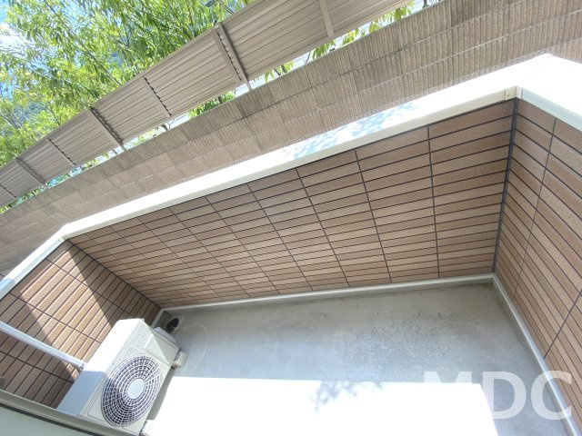 クラール南庄町　Ｄのバルコニー