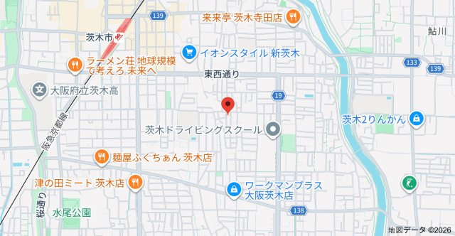 松尾貸家の地図