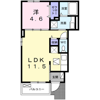 【間取り】 | ブローテ　Ⅳ