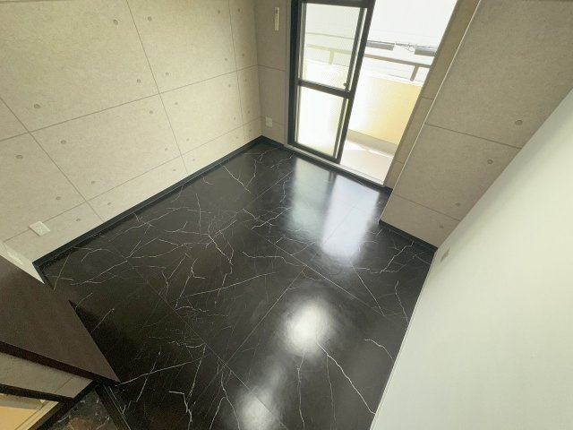 コスモハイツ三国のバルコニー