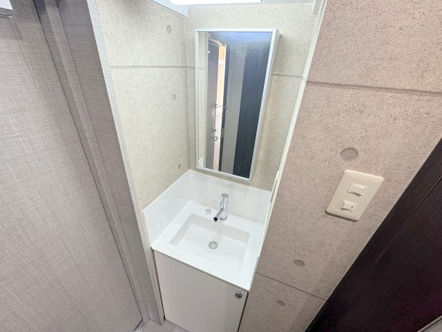 コスモハイツ三国の独立洗面台