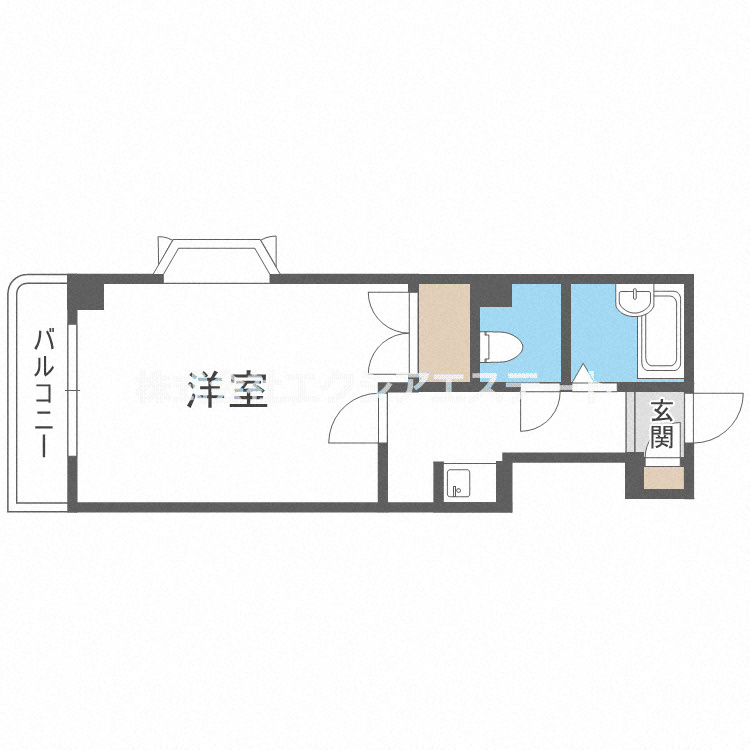 メゾンドール秋桜の間取り
