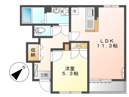 【間取り】 | ＳｔＦｉｅｌｄ横濱泉 | オール電化！