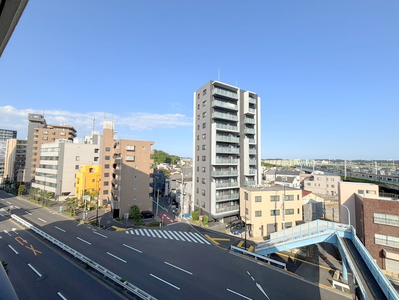 ベルシャトゥ金町の展望|バルコニーからの眺望