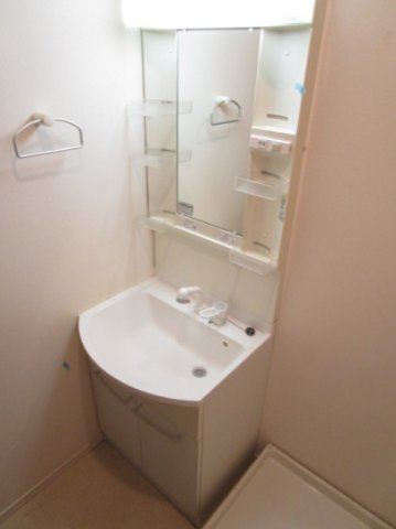パークサイドメゾンの洗面所|※別号室のお部屋です。