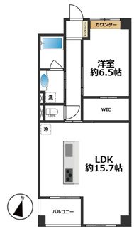 【間取り】 | 中山手コーポ