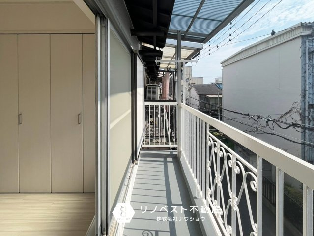 東大阪市御厨2丁目のバルコニー|【リノベスト不動産】弊社では売却のご相談も受付中！まずは一度ご相談ください♪
